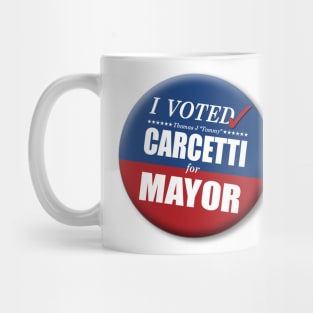 I Voted Carcetti for Mayor (pin) - "The Wire" Mug